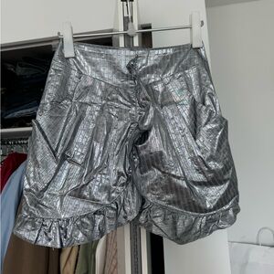 Isabel Marant Mucius Metallic mini skirt XS